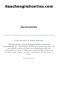 Mobile Screenshot of iteachenglishonline.com